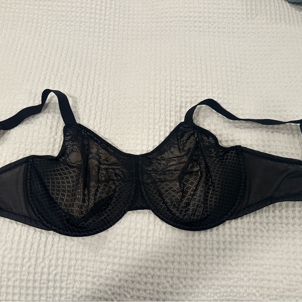 Wacoal Black Lace Bra 38G